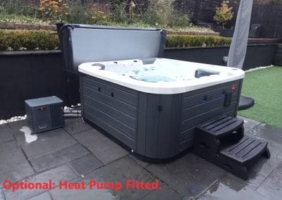 Fit an optional heat pump to reduce heating costs