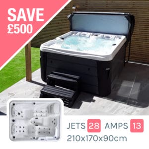 <b>Opal Spas</b><br /><i>Hydro-Lounge</i></sup><p style="color:limegreen;"><br><b>IN STOCK</b></p>