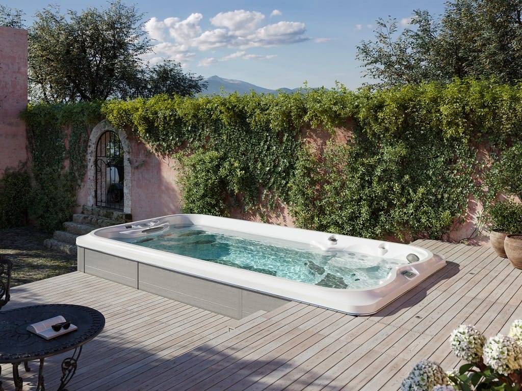 Jacuzzi®J-16™ Swimspa Pool TO ORDER | Oyster Pools - Wales