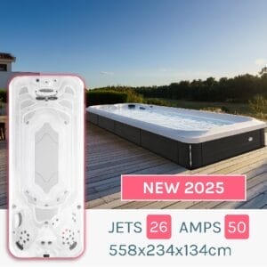 <b>Jacuzzi<sup>®</sup></b><br /><i>J-19™ 2025<br> Swimspa Pool</i></sup><p style="color:black;"><br><b> TO ORDER</b></p>