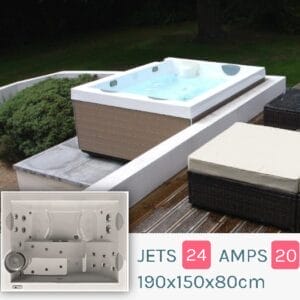 <b>Jacuzzi<sup>®</sup></b><br /><i>UNIQUE™</i></sup><p style="color:black;"><br><b>TO ORDER</b></p>