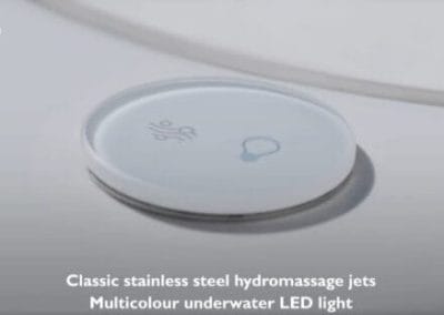 Jacuzzi Lodge L. . Easy to use controls