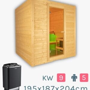 <b>Sentiotec<sup>™</sup></b><br /><i>Basic Large™</i><br>Indoor Sauna</sup><p style="color:royalblue;"><br><b> 3-4 WEEKS</b></p>