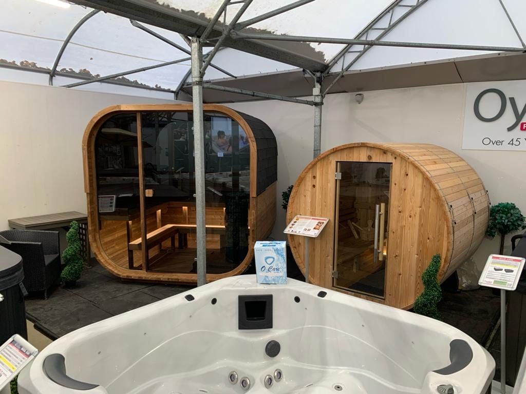 Audra. Canopy Cedar Barrel Sauna