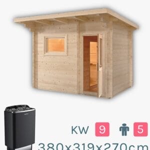 <b>Sentiotec<sup>™</sup></b><br /><i>Lava™</i><br>Outdoor Sauna</sup><p style="color:royalblue;"><br><b> 3-4 WEEKS</b></p>