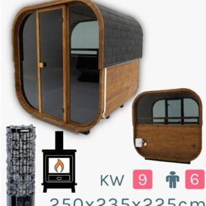 <b>HEKLA<sup>™</sup></b><br /><i> 250 CUBE SAUNA</i><br /> Thermowood™</sup><p style="color:limegreen;"><br><b> IN STOCK</b></p>