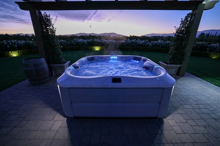 Jacuzzi®J-375IP™ IN STOCK Hot Tub | Oyster Pools- Wales